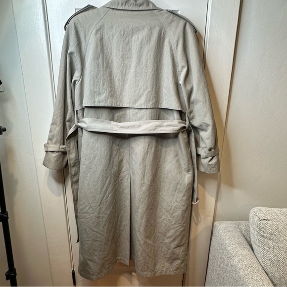 LONDON FOG STONE COLOR WOMENS TRENCH W REMOVABLE THINSULATE LINED INTERIOR SZ 8P - Picture 9 of 9